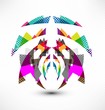 Vector: abstract business technology colorful circle illustration abstract business technology colorful circle illustration