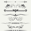 Borders and elements for design