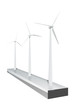 Three windmills