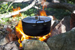 pot on the fire