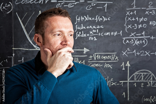 Photo: teacher at school teacher at school