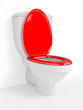 Toilet Bowl, With The Closed S...