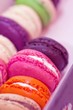 Foto: Macarons multicolores. Macarons multicolores.
