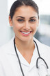 Attractive woman doctor