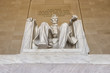 Abraham Lincoln statue at Washington DC Memorial