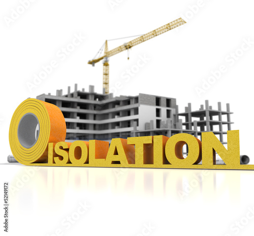 Illustration: Building thermal insulation Building thermal insulation