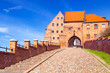 Granaries with water gate in Grudziadz, Poland
