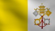 Vatican flag.
