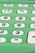 Photo: Calculadora electrónica verde Calculadora electrónica verde