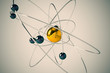 Isolated atom.