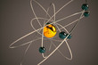 Isolated atom.