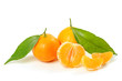 Tangerine isolated