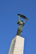 Freiheitsstatue auf Gellertberg in Budapest