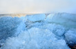 Photo: Beautiful landscape of the sea with rubble ice Beautiful landscape of the sea with rubble ice