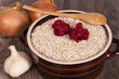 cereal, onion and garlic