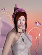 Pink elf