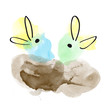 Illustration: Vogelnest Vogelnest