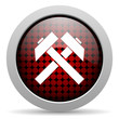 mining glossy icon