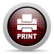 print glossy icon