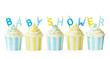 Photo: Baby shower cupcakes Baby shower cupcakes