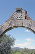 Esudo en  arco, duques de Alba, Abadía, Cáceres, España