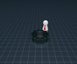 zahnrad und spielfigur