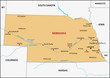 Nebraska map