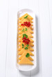 Semi-hard cheese triangles