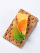 Crisp bread and butter