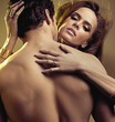 Close up picture of young lovers