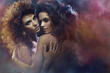 Pure women posing in a dream