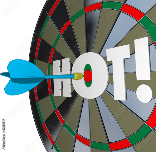 Illustration: Hot Dart Popular Great Performance Dartboard Hot Dart Popular Great Performance Dartboard