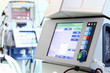 Foto: Equipment in the service of medicine. Modern device for hemodial Equipment in the service of medicine. Modern device for hemodial