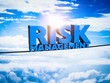 Risk management concept