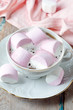 Coffee with marshmallow