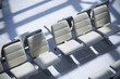 Empty seats at the airport