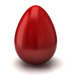 Illustration of red egg
