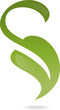 Logo, 3D, Blatt, Bio, Energie