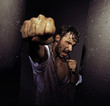 Photo: Fighting filthy man with tough nature Fighting filthy man with tough nature