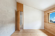 architecture modern design, mountain home, room with window