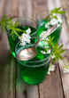 Foto: Gelatin dessert with woodruff Gelatin dessert with woodruff