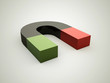 Magnet red and green