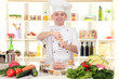 Photo: Chef cooking in kitchen Chef cooking in kitchen
