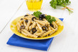 Photo: Penne con olive nere Penne con olive nere