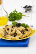Photo: Penne con olive nere Penne con olive nere