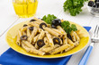 Photo: Penne con olive nere Penne con olive nere