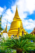 The Phra Sri Rattana Stupa in Bangkok, Thailand.