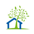 Vector: Logo eco-house # Vector Logo eco-house # Vector