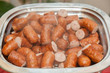 Cooked kielbasa