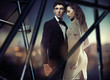 Photo: Young couple in hugging pose Young couple in hugging pose